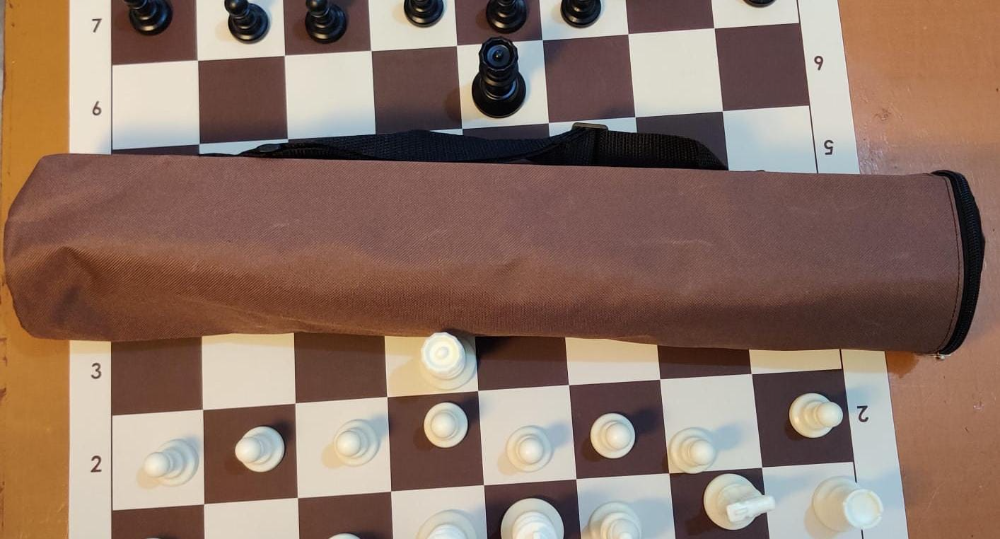 High-Quality Canvas Archers Tube Chess Set Bag